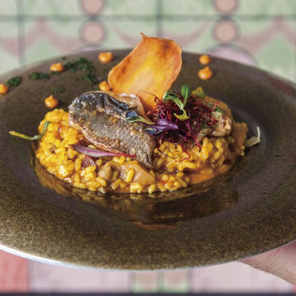 Arroz de TR3S, restaurante en San Antonio, Ibiza